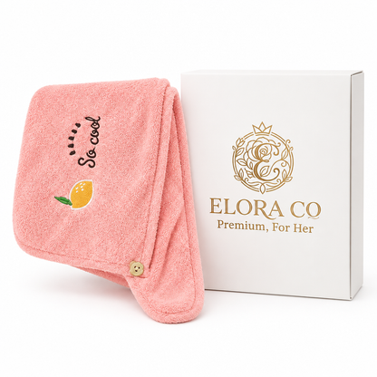 Elora Co - Hair Towel with Branded Box